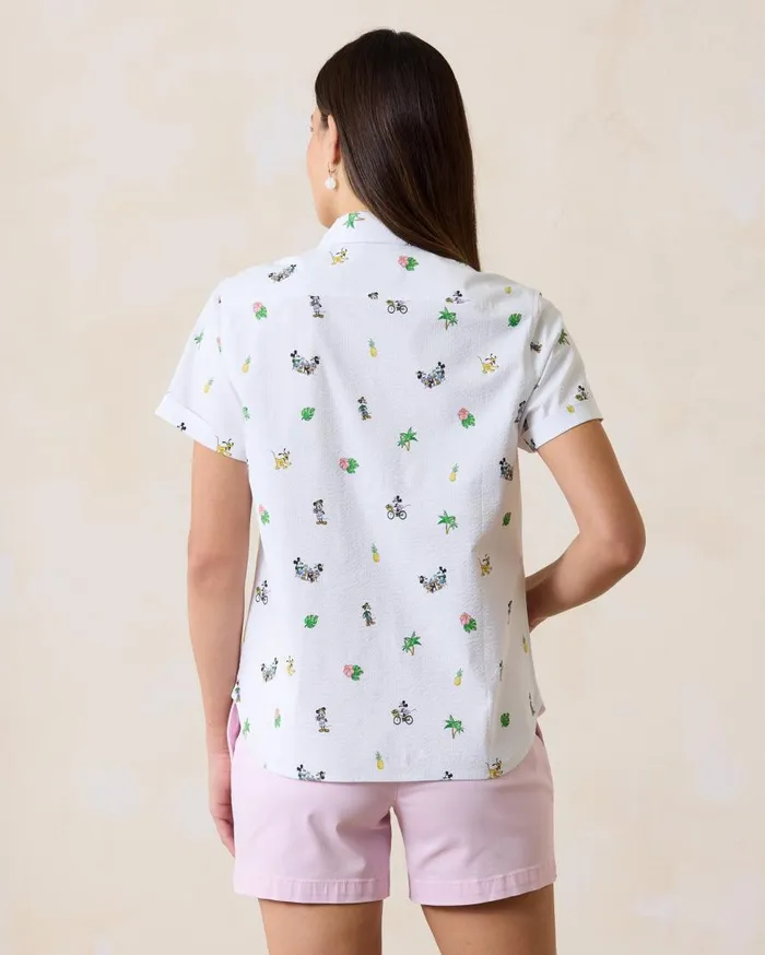 Tommy Bahama Tops and Shirts Disney Nova Wave Beach Cruiser Camp Shirt White 8211 Women Tommy Bahama Tops and Shirts Disney Nova Wave Beach Cruiser Camp Shirt White 8211 Women