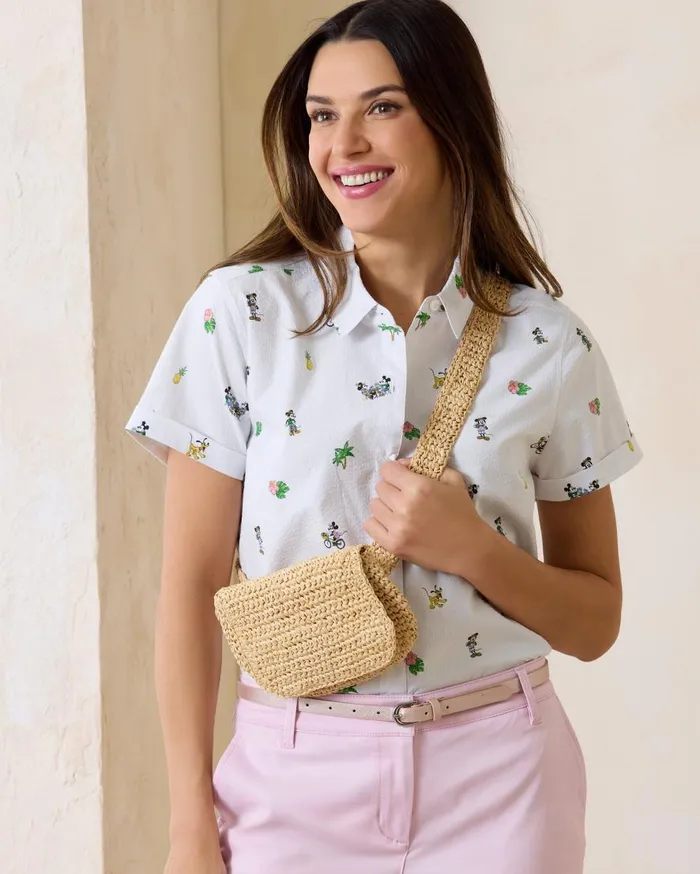Tommy Bahama Tops and Shirts Disney Nova Wave Beach Cruiser Camp Shirt White 8211 Women Tommy Bahama Tops and Shirts Disney Nova Wave Beach Cruiser Camp Shirt White 8211 Women