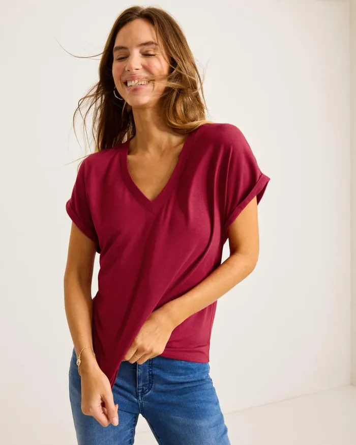 Tommy Bahama Tops and Shirts Kauai Jersey TShirt Rhumba 8211 Women
