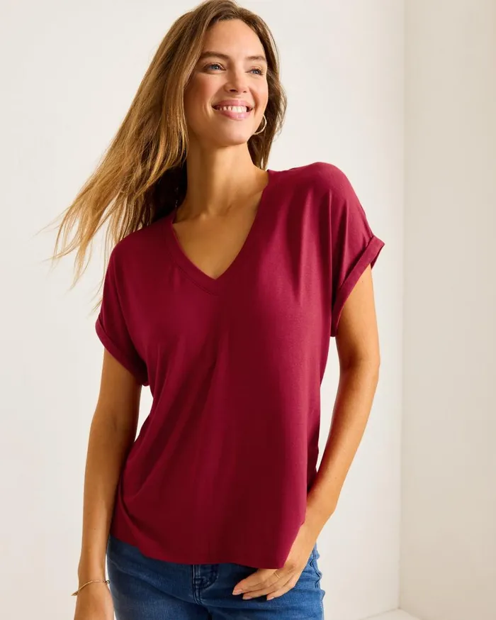 Tommy Bahama Tops and Shirts Kauai Jersey TShirt Rhumba 8211 Women Tommy Bahama Tops and Shirts Kauai Jersey TShirt Rhumba 8211 Women