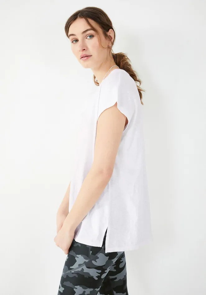 Tops and TShirts Women Hush Cleta Boyfriend TShirt White