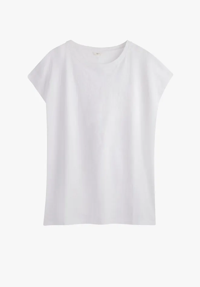 Tops and TShirts Women Hush Cleta Boyfriend TShirt White