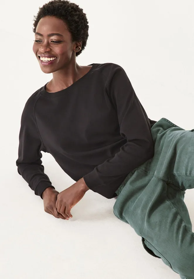 Tops and TShirts Women Hush Tilda Long Sleeve Top Black