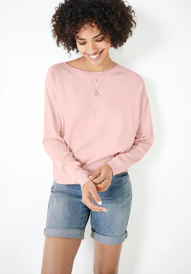 Tops and TShirts Women Hush Tilda Long Sleeve Top Rose Shadow