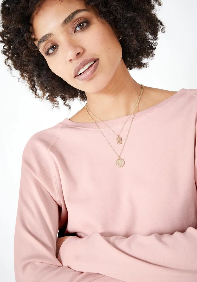Tops and TShirts Women Hush Tilda Long Sleeve Top Rose Shadow
