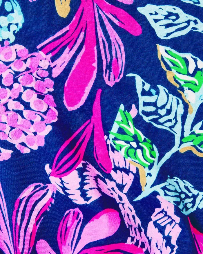 Tops WomenHome and Gifts Lilly Pulitzer Meredith Tee Aegean Navy Calypso Coast Tops WomenHome and Gifts Lilly Pulitzer Meredith Tee Aegean Navy Calypso Coast