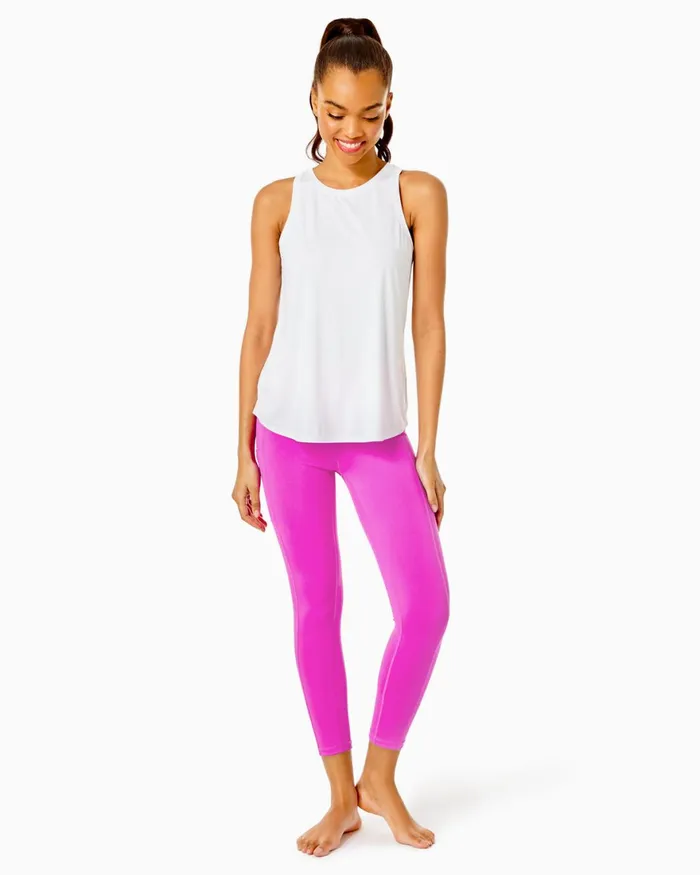 Tops Women Lilly Pulitzer UPF 50 Luxletic Maribo Bra Tank Surf Blue Coral Of The Story Tops Women Lilly Pulitzer UPF 50 Luxletic Maribo Bra Tank Surf Blue Coral Of The Story