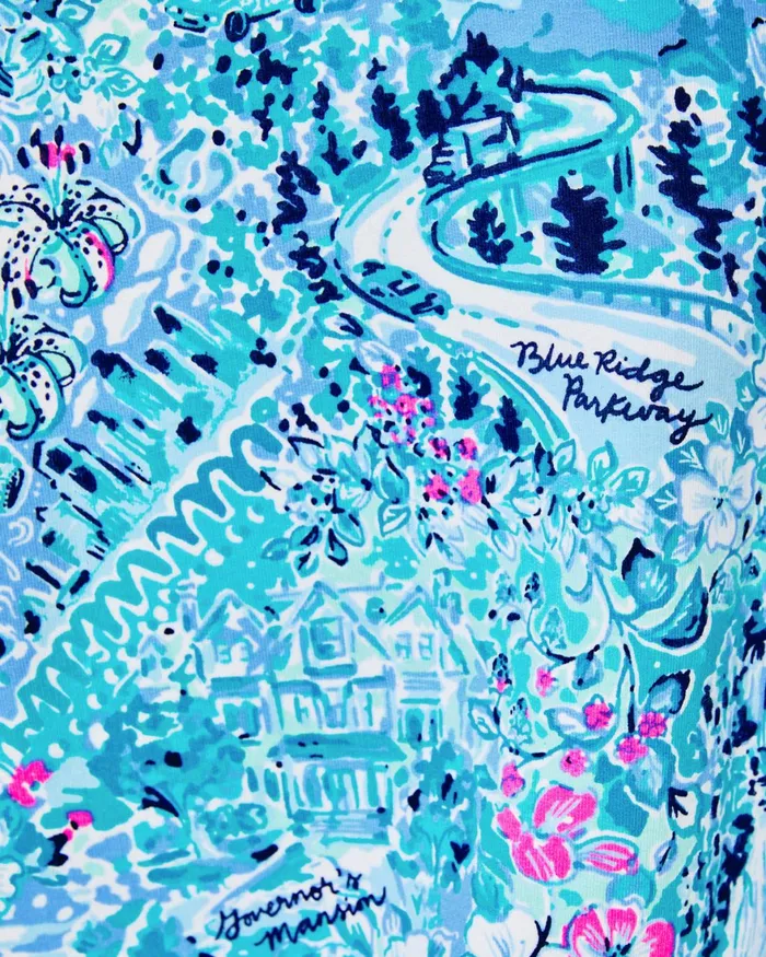 Tops Women Lilly Pulitzer UPF 50 Skipper Popover Blue Peri Lilly Loves North Carolina Tops Women Lilly Pulitzer UPF 50 Skipper Popover Blue Peri Lilly Loves North Carolina