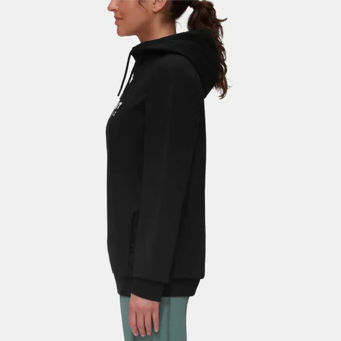 Tops Women Mammut ML Hoody Logo Black Tops Women Mammut ML Hoody Logo Black