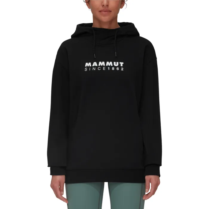 Tops Women Mammut ML Hoody Logo Black Tops Women Mammut ML Hoody Logo Black
