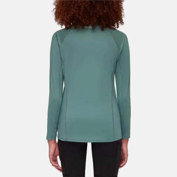 Tops Women Mammut Selun FL Longsleeve Logo Dark Jade Tops Women Mammut Selun FL Longsleeve Logo Dark Jade
