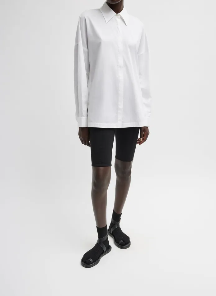 Tops Women Tibi Shirting Gabe Oversized Shirt