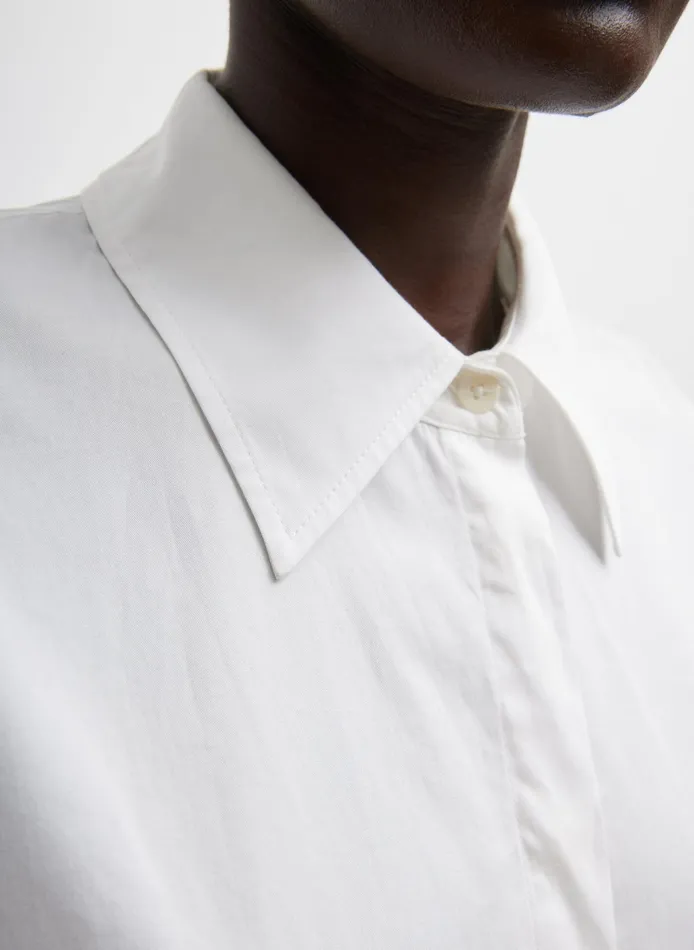 Tops Women Tibi Shirting Gabe Oversized Shirt