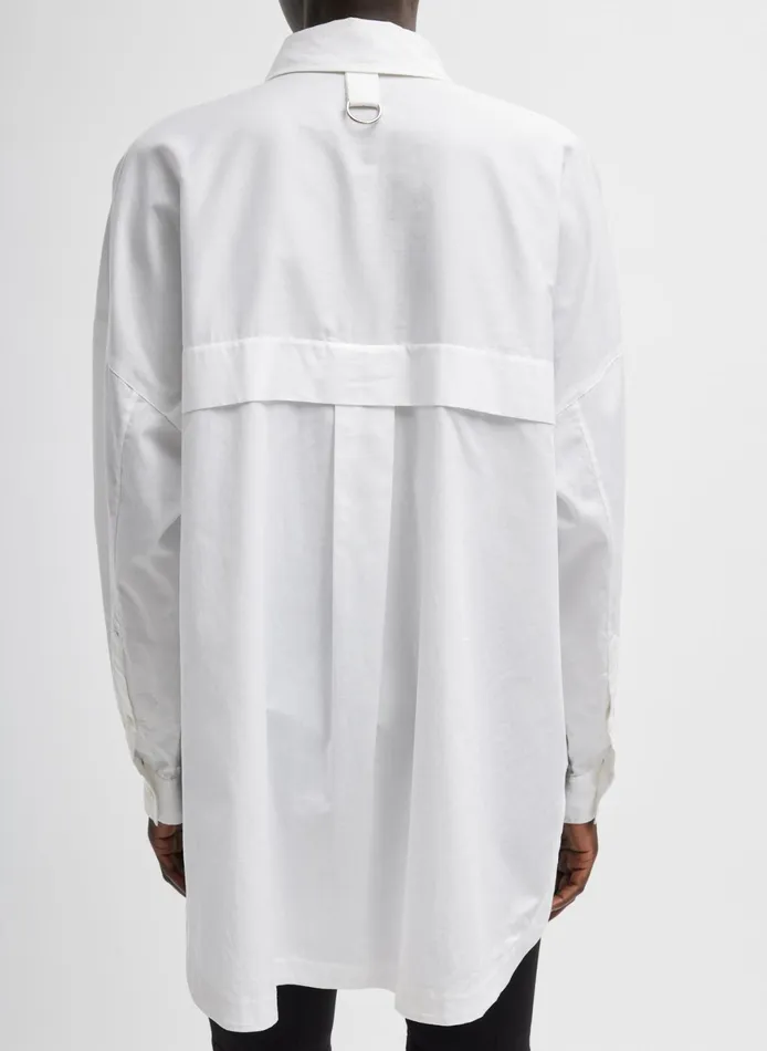 Tops Women Tibi Shirting Gabe Oversized Shirt
