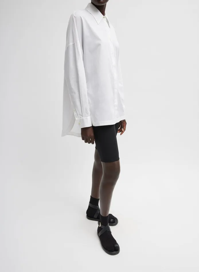 Tops Women Tibi Shirting Gabe Oversized Shirt