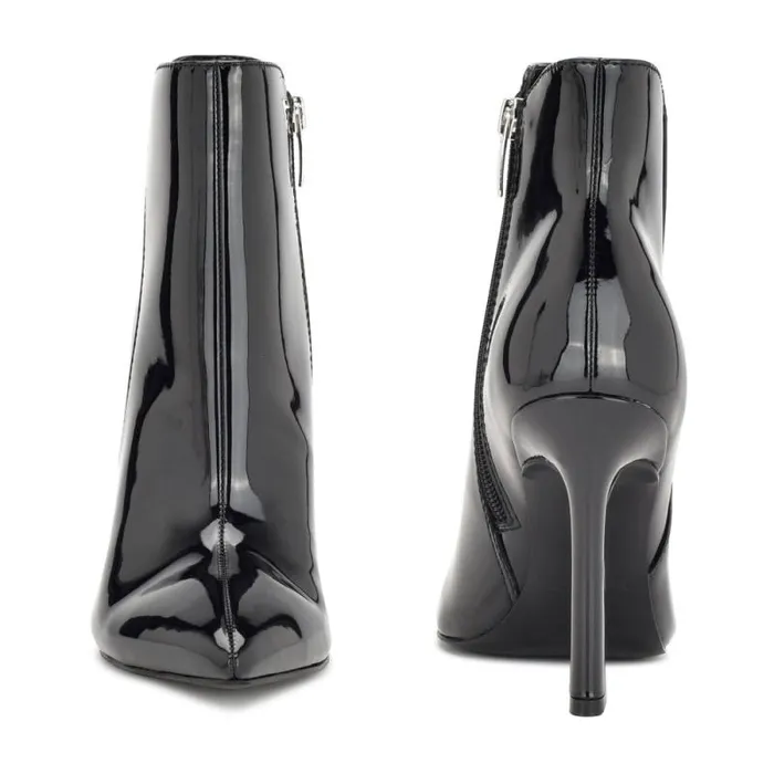 Torrie Dress Booties Black Patent Women Nine West Boots and Booties Torrie Dress Booties Black Patent Women Nine West Boots and Booties
