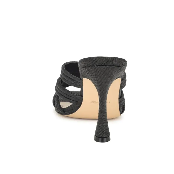 Tracee Heeled Slide Sandals Black Women Nine West Sandals Tracee Heeled Slide Sandals Black Women Nine West Sandals