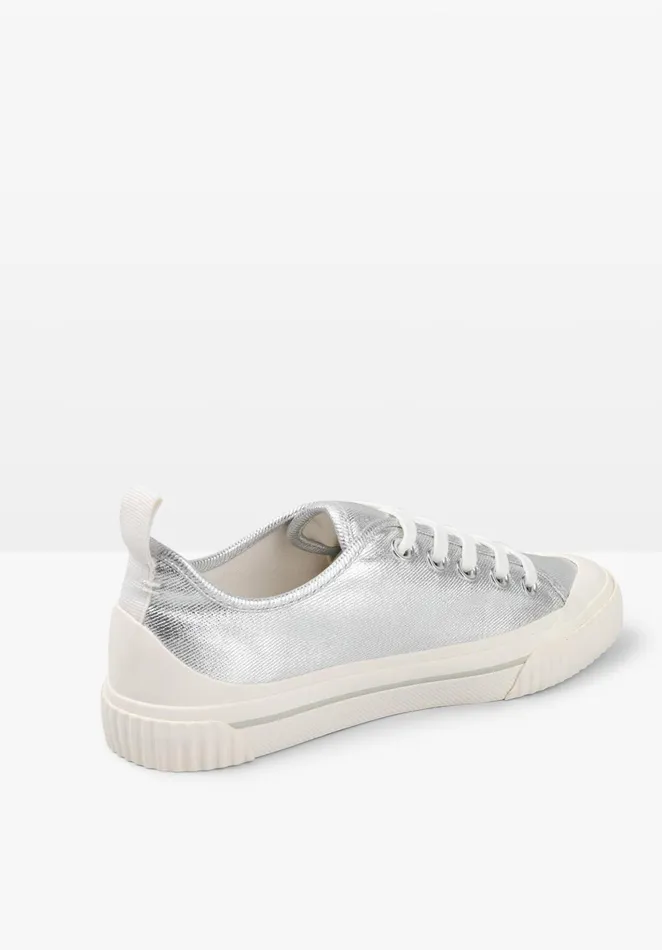 Trainers Women Hush Leyton Canvas Trainers Silver
