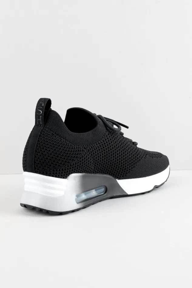 Trainers Women Hush Low Top Knit Trainers Black