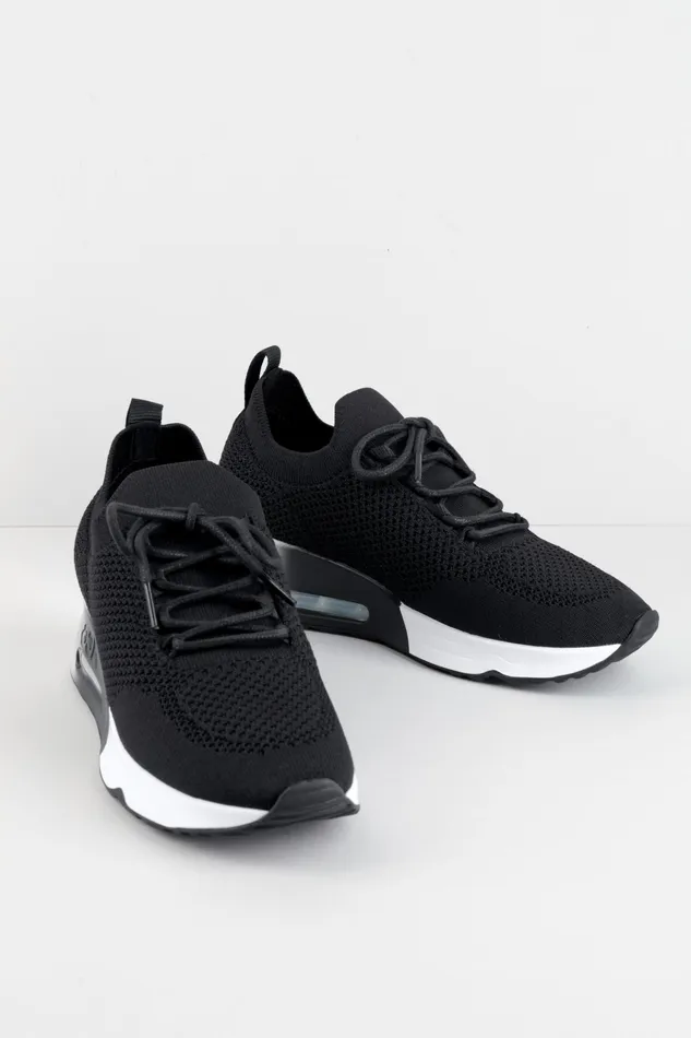 Trainers Women Hush Low Top Knit Trainers Black