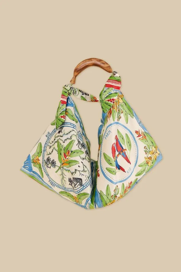 Tropical Destination Scarf Bag Women FARM Rio Bags