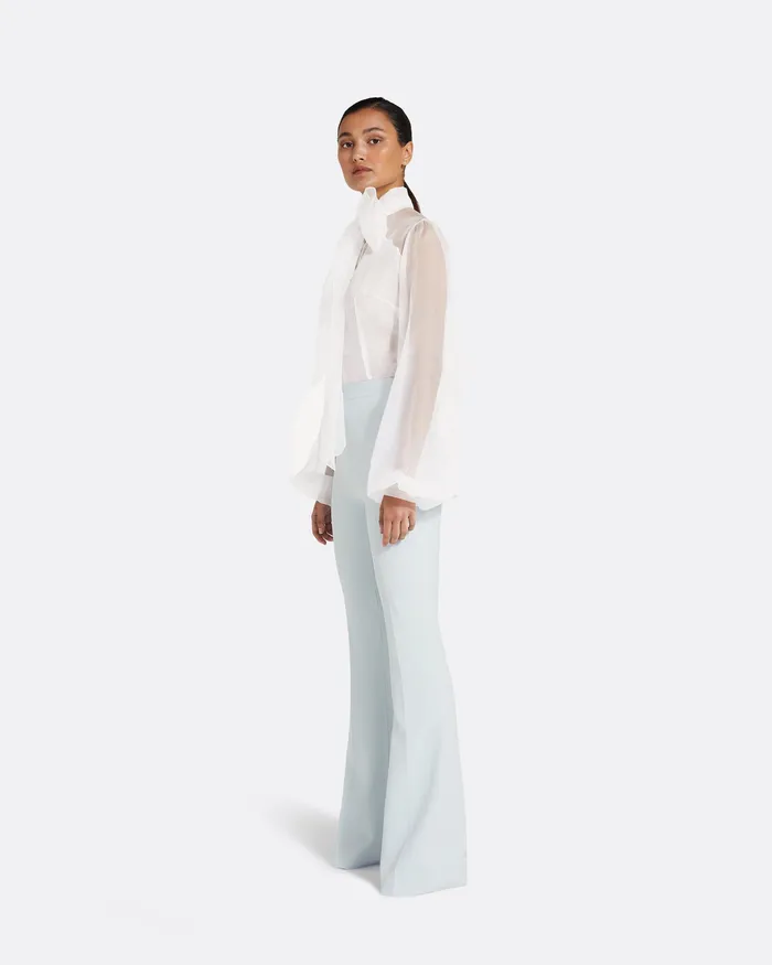 Trousers Alexa Ice Blue Trousers Ice Blue 8211 Safiyaa Women