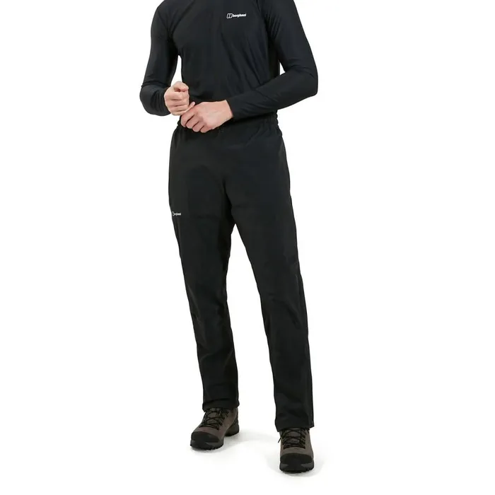 Trousers and Pants Men Berghaus Alluvion Overtrousers 8211 Black