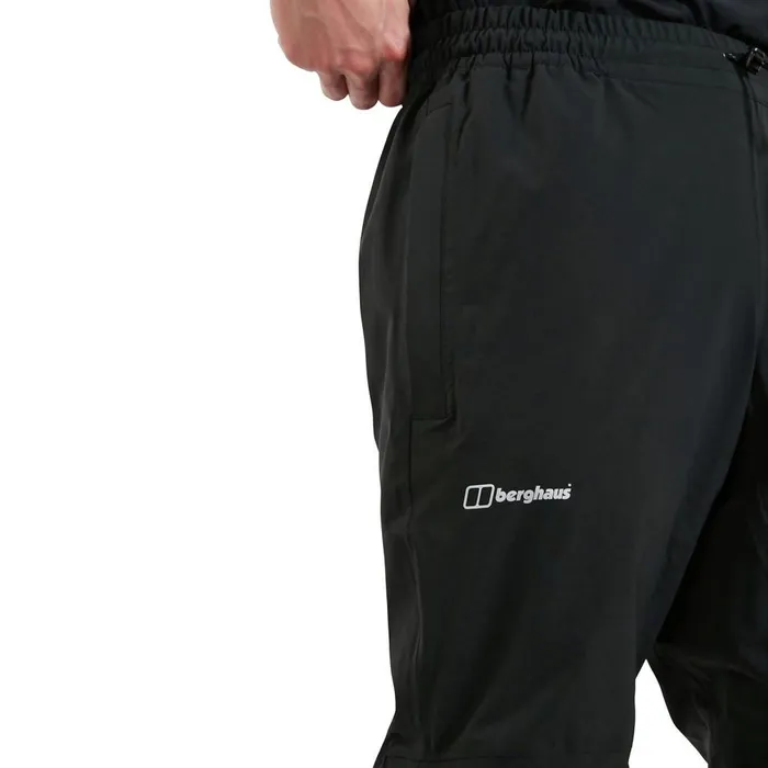 Trousers and Pants Men Berghaus Alluvion Overtrousers 8211 Black Trousers and Pants Men Berghaus Alluvion Overtrousers 8211 Black