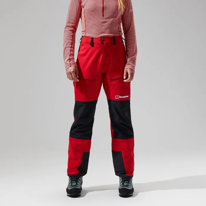Trousers and Pants Women Berghaus MTN Guide GTX Pro Pant 8211 RedBlack