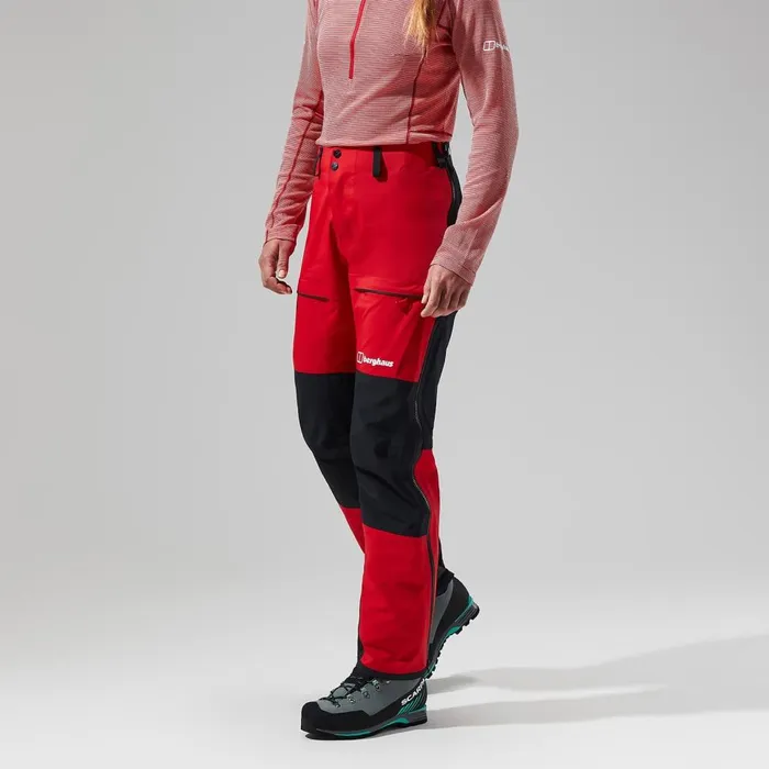 Trousers and Pants Women Berghaus MTN Guide GTX Pro Pant 8211 RedBlack