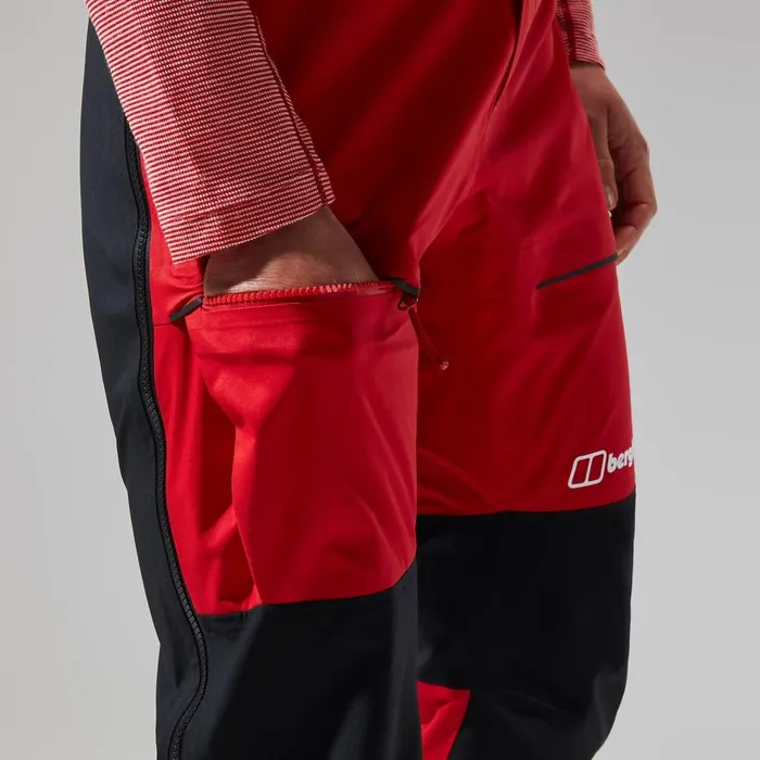 Trousers and Pants Women Berghaus MTN Guide GTX Pro Pant 8211 RedBlack