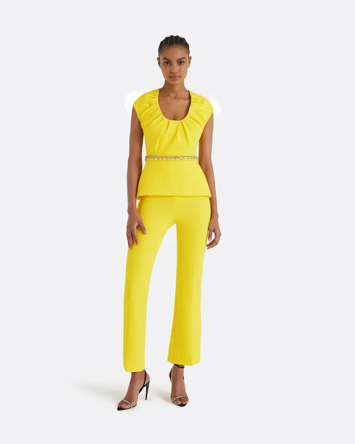 Trousers Women Mari Buttercup Trousers Buttercup Safiyaa