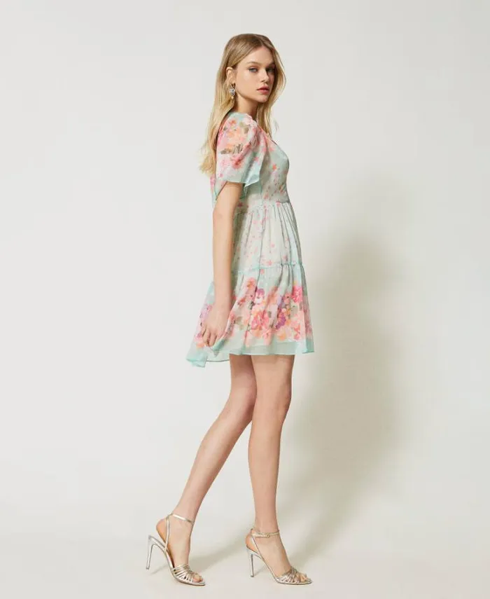 Twinset Court Shoes And Sandals Laminated Leather Cage Sandals Twotone Silver Gold 8211 Shoes