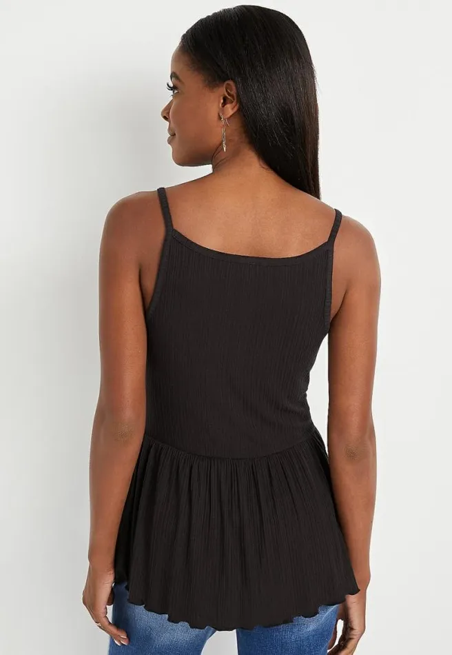 Twist Front High Neck Tank Top Women Maurices Tops