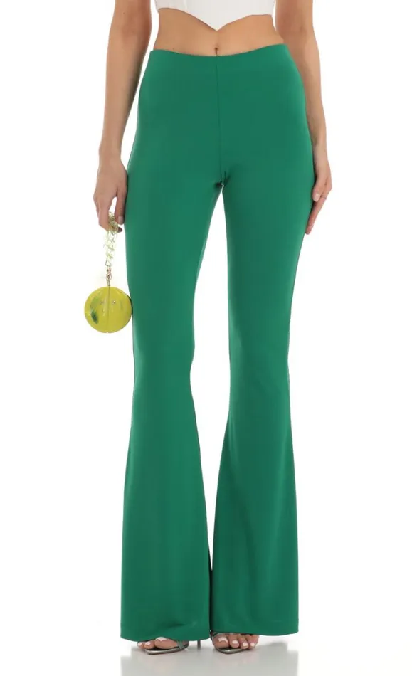Two Piece Set Green Women LUCY IN THE SKY Pants Two Piece Set Green Women LUCY IN THE SKY Pants