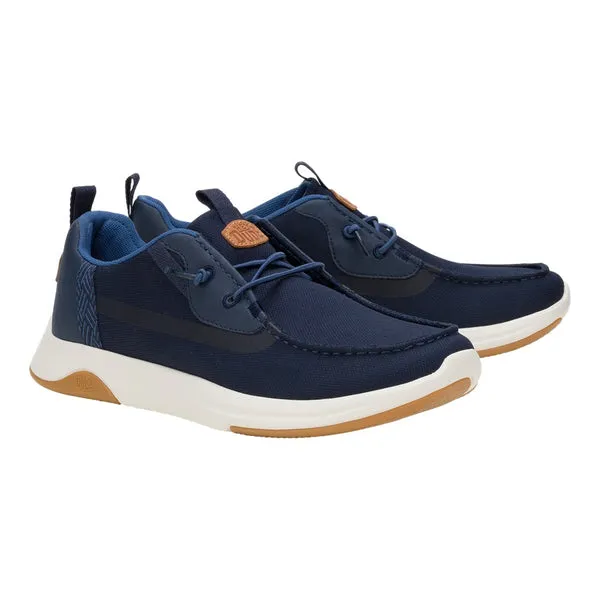 Wally Drift Mesh Navy BlazerWhite Apparel Sneakers heydude