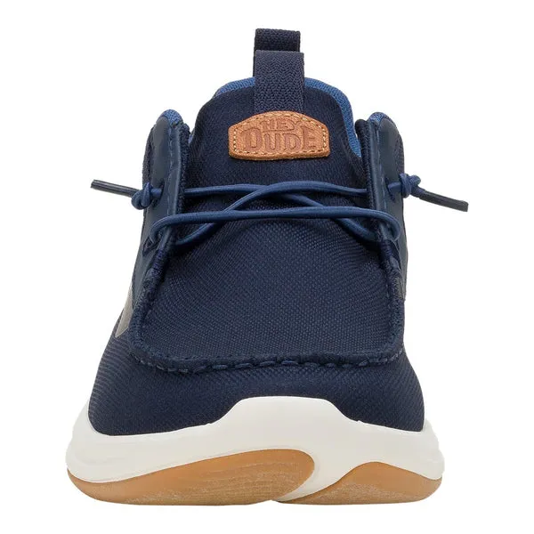 Wally Drift Mesh Navy BlazerWhite Apparel Sneakers heydude