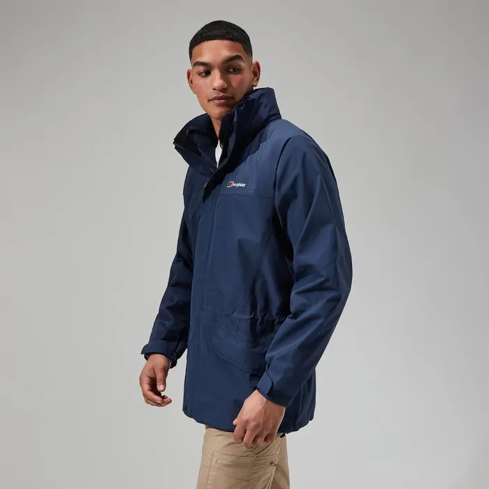 Waterproof Men Berghaus Cornice InterActive Jacket 8211 Dark Blue