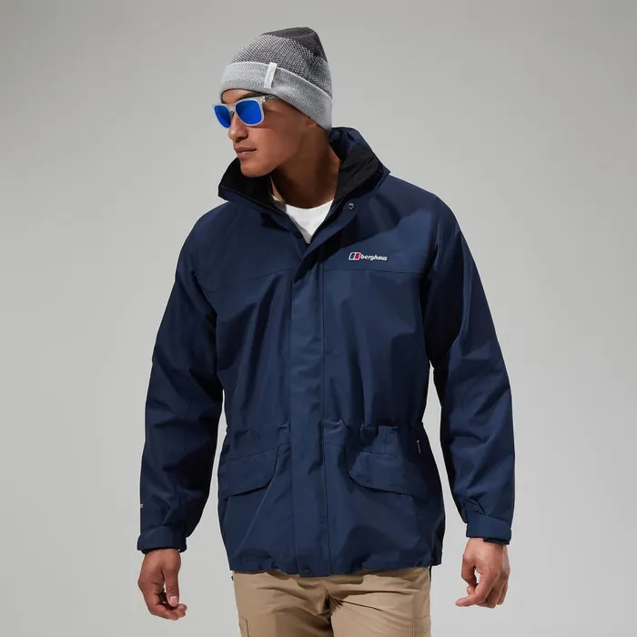 Waterproof Men Berghaus Cornice InterActive Jacket 8211 Dark Blue