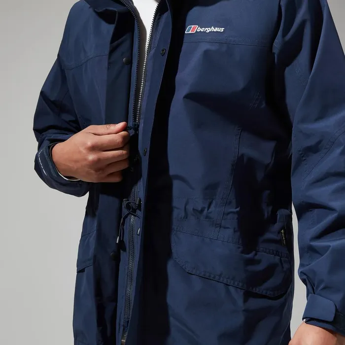 Waterproof Men Berghaus Cornice InterActive Jacket 8211 Dark Blue
