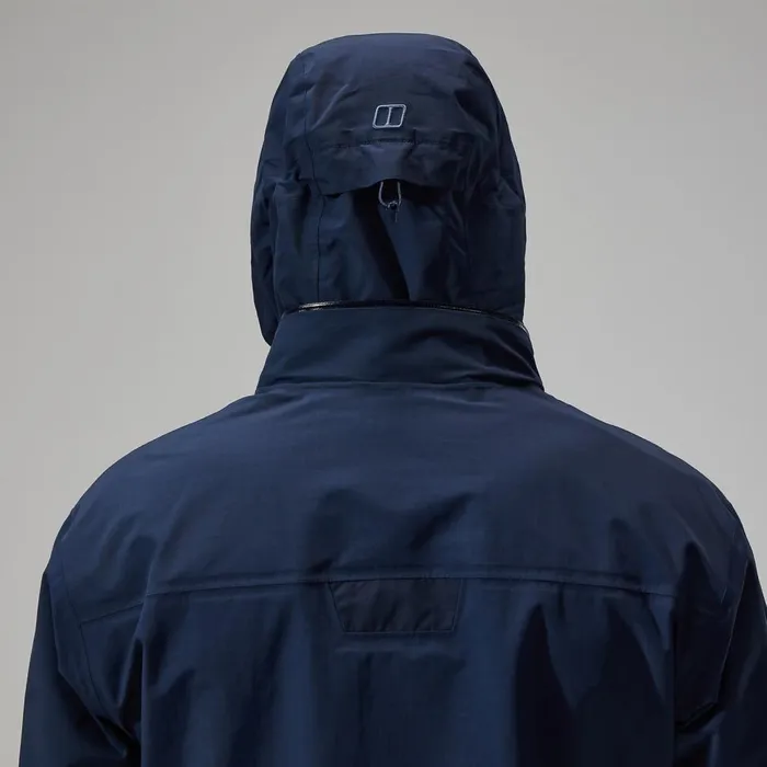 Waterproof Men Berghaus Helmor Utility Jacket 8211 Dark Blue