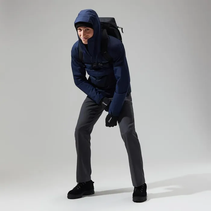 Waterproof Men Berghaus Helmor Utility Jacket 8211 Dark Blue