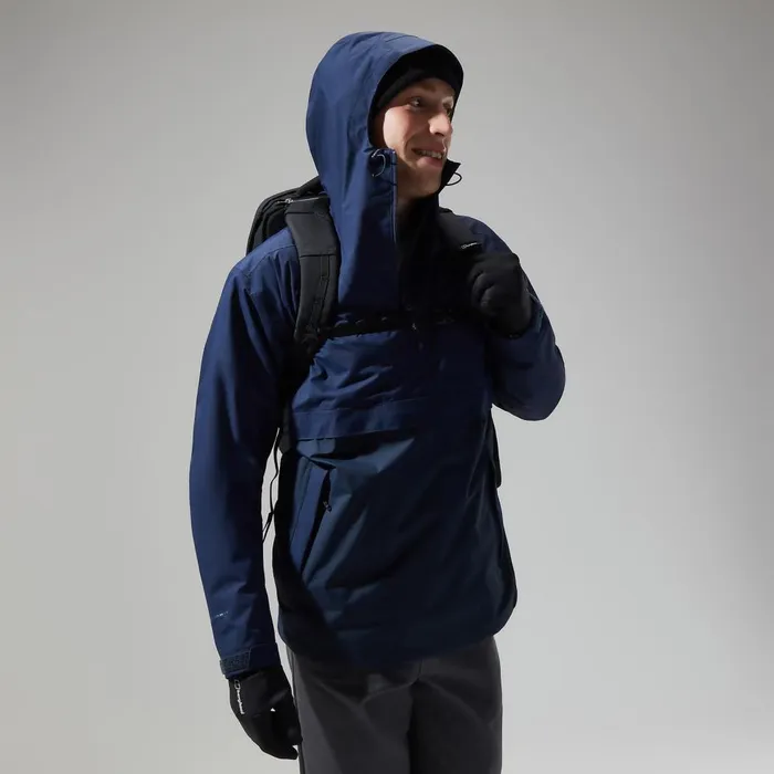 Waterproof Men Berghaus Helmor Utility Jacket 8211 Dark Blue