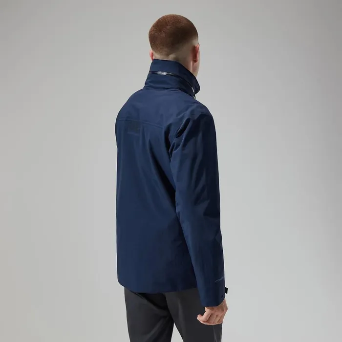 Waterproof Men Berghaus Helmor Utility Jacket 8211 Dark Blue
