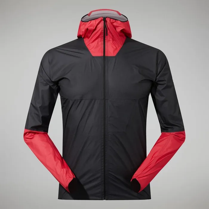 Waterproof Men Berghaus MTN Guide Hyper LT Jacket 8211 BlackRed