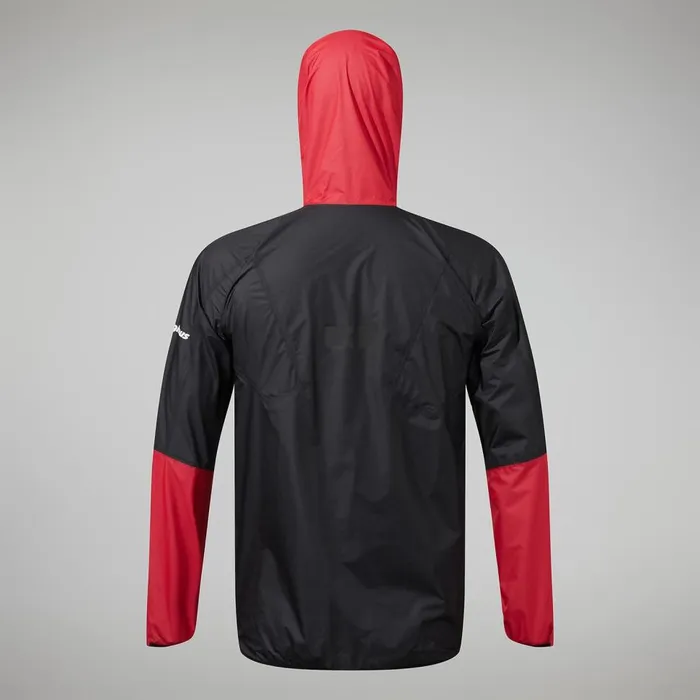 Waterproof Men Berghaus MTN Guide Hyper LT Jacket 8211 BlackRed