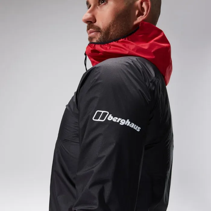 Waterproof Men Berghaus MTN Guide Hyper LT Jacket 8211 BlackRed