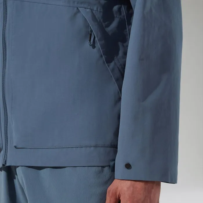 Waterproof Men Berghaus Woodwalk Waterproof Jacket Blue Waterproof Men Berghaus Woodwalk Waterproof Jacket Blue