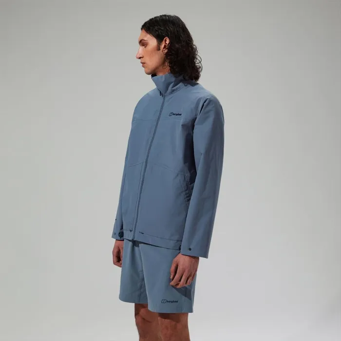 Waterproof Men Berghaus Woodwalk Waterproof Jacket Blue Waterproof Men Berghaus Woodwalk Waterproof Jacket Blue