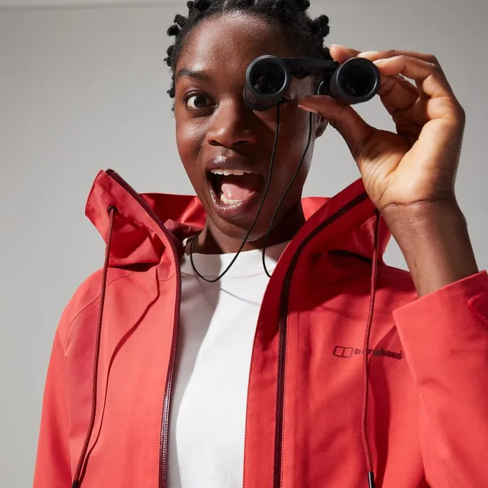 Waterproof Women Berghaus Highraise Jacket 8211 Red